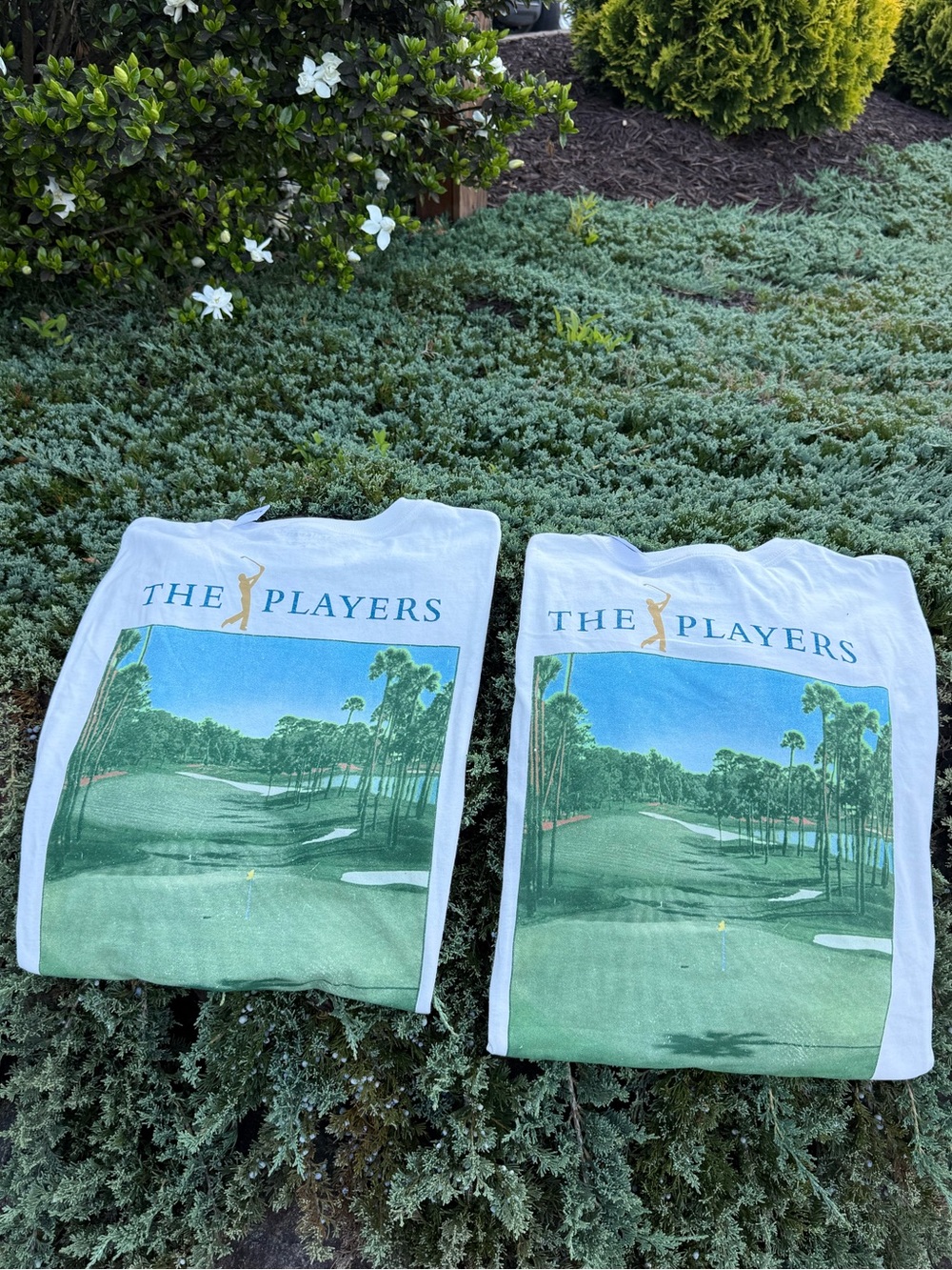 Brand New The Players Championship Golf White The Players Graphic Golf T-Shirt